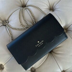 Kate Spade New York gemma wallet on a chain shoulder bag black 
new 
$249